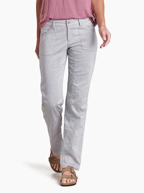 Kuhl Cabo Pant in Ash Women's Size 8 Short Hiking Travel Pants